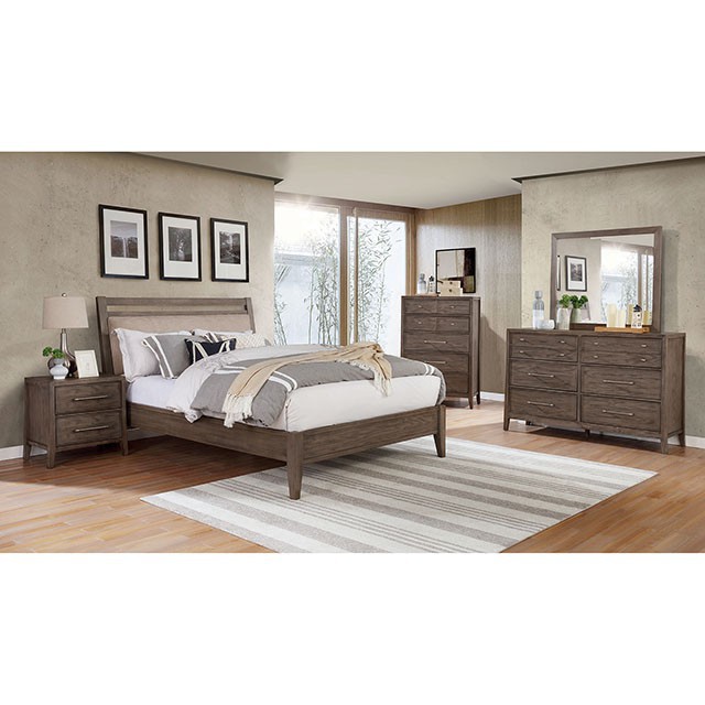 FOA7918CK-4PC 4PC SETS TAWANA Cal.King Bed