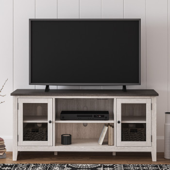 W287-68 LG TV Stand w/Fireplace Option