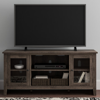 W275-68 LG TV Stand w/Fireplace Option