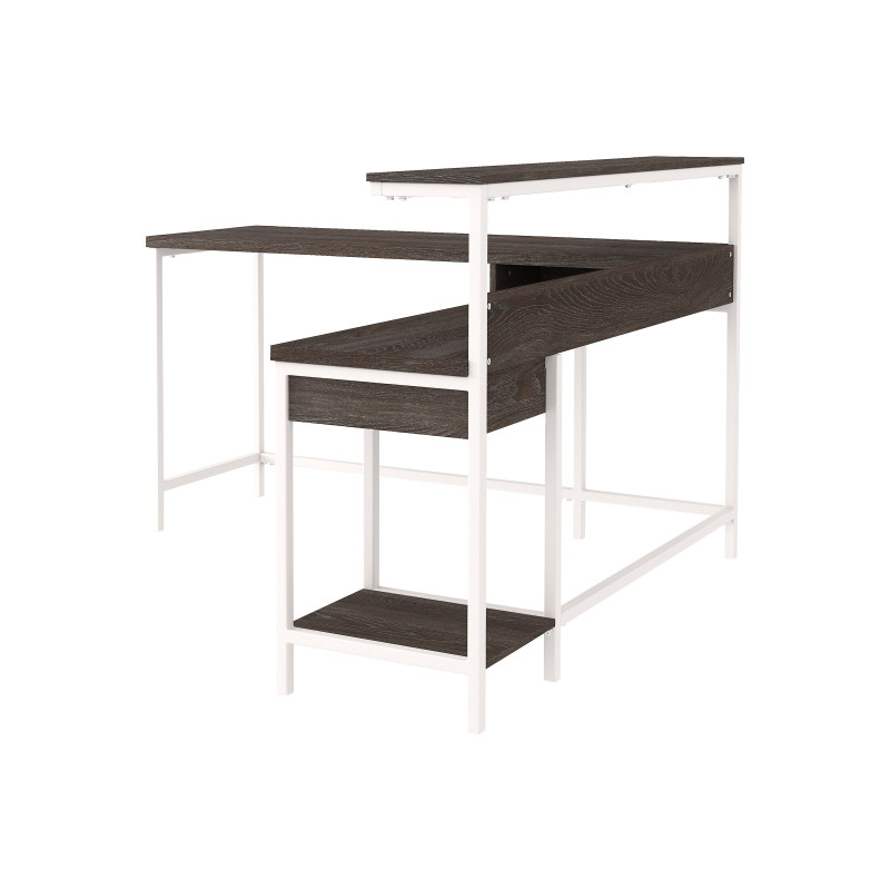 H287-24 L-Desk with Storage