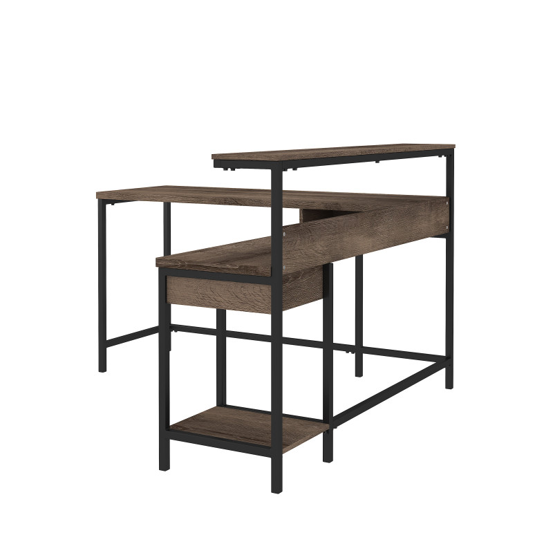 H275-24 L-Desk with Storage