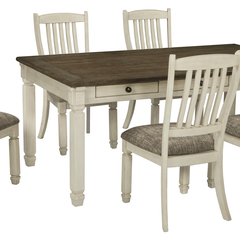 D647 Bolanburg 7PC SETS Rectangular Dining Room Table + 6 Side Chairs