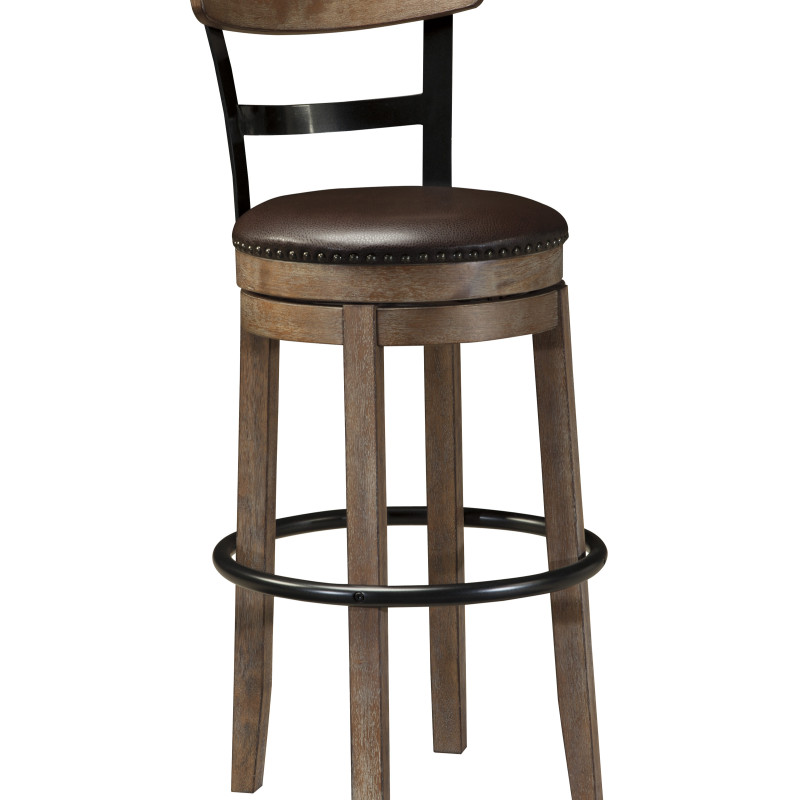 D542-130 Tall UPH Swivel Barstool