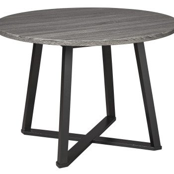 D372-16 Round Dining Room Table