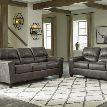 94002-38-35 2PC SETS Navi Sofa + Loveseat