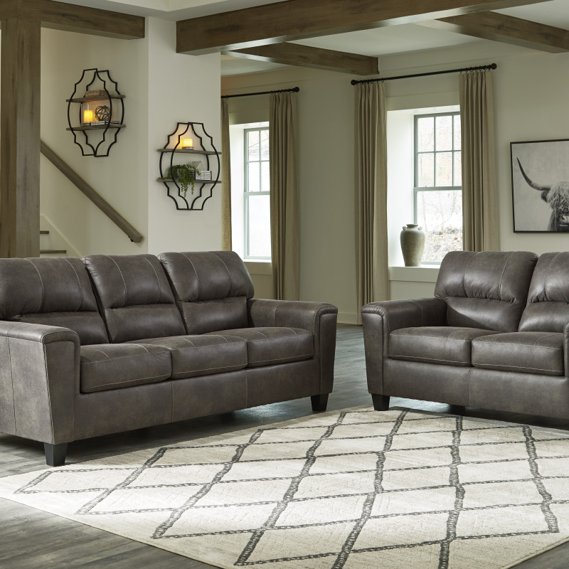 94002-38-35 2PC SETS Navi Sofa + Loveseat