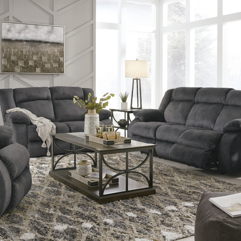 53804-87-74-98 3PC SETS Burkner Sofa + Loveseat + Recliner