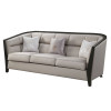 Zemocryss Sofa w/3 pillows, Beige Fabric - 54235