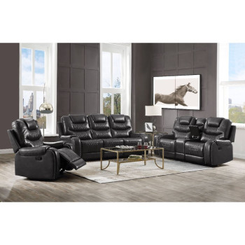 55410-2PC 2PC SETS Braylon Sofa + Love w/Console