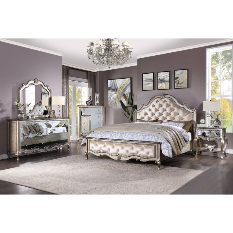 22200Q-4PC1 4PC SETS Esteban Queen Bed