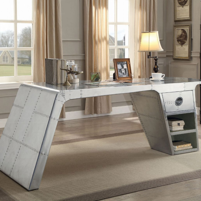 Brancaster Desk - 92190 - Aluminum
