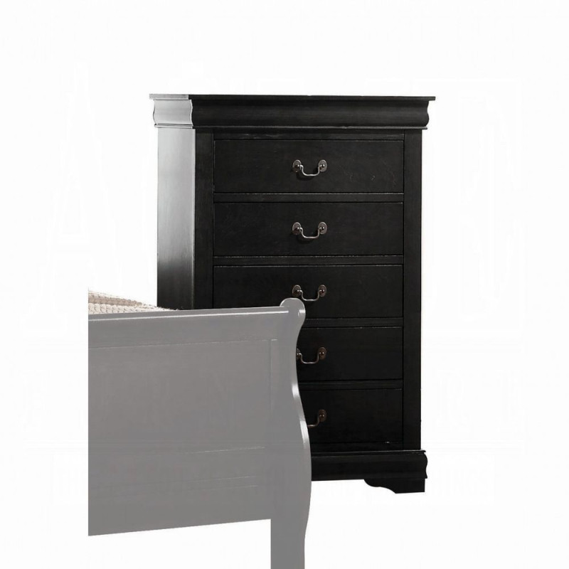 Louis Philippe Chest - 23736 - Black