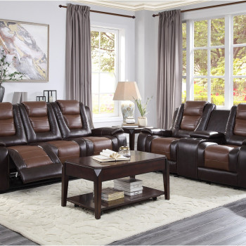 9470BR*2 2PC SETS Sofa + Love Seat