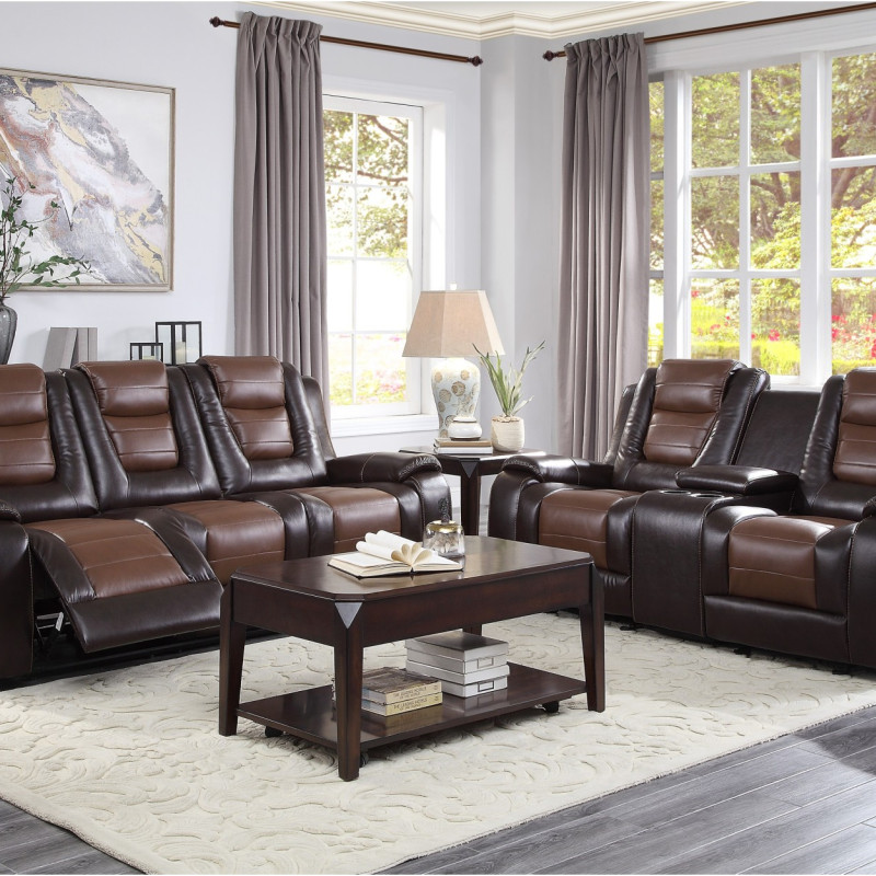 9470BR*2 2PC SETS Sofa + Love Seat