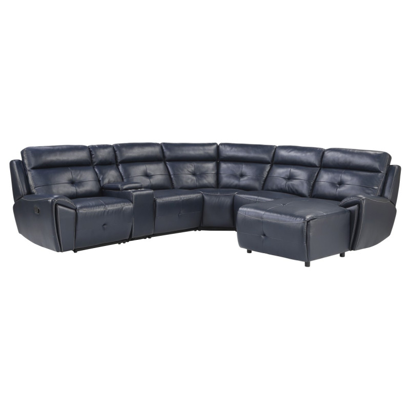 9469NVB*6LRRC 6-Piece Modular Reclining Sectional with Right Chaise