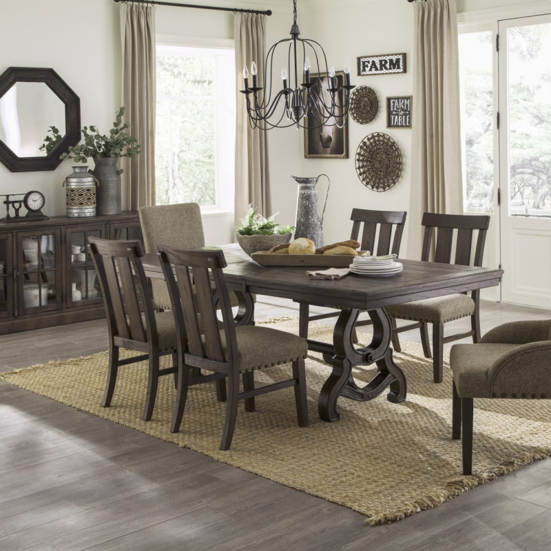 5799-86*5 5PC SETS Dining Table + 4 Side Chairs