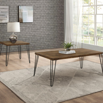 3660M-2PC 2PC SETS End Table + Cocktail Table