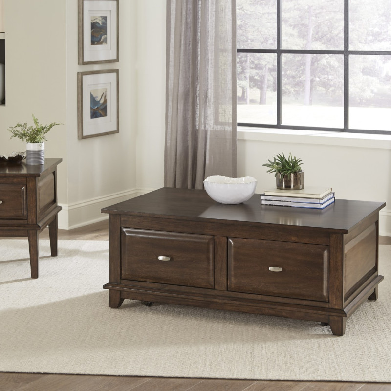 3621-2PC 2PC SETS End Table + Lift Top Cocktail Table