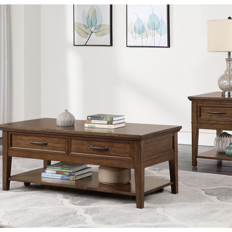 3620-2PC 2PC SETS End Table + Cocktail Table