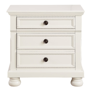 1714W-4 Night Stand, Hidden Drawer
