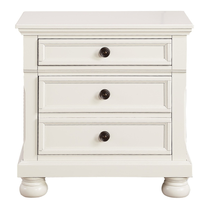 1714W-4 Night Stand, Hidden Drawer