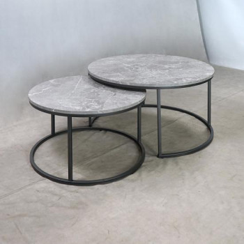 736028 2 PC NESTING COFFEE TABLE