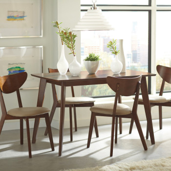 103061-S5 5PC SETS Dining Table + 4 Side Chairs