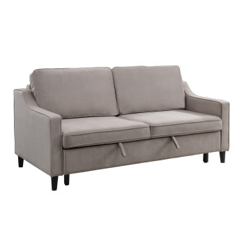 9428CB-3CL Convertible Studio Sofa with Pull-out Bed