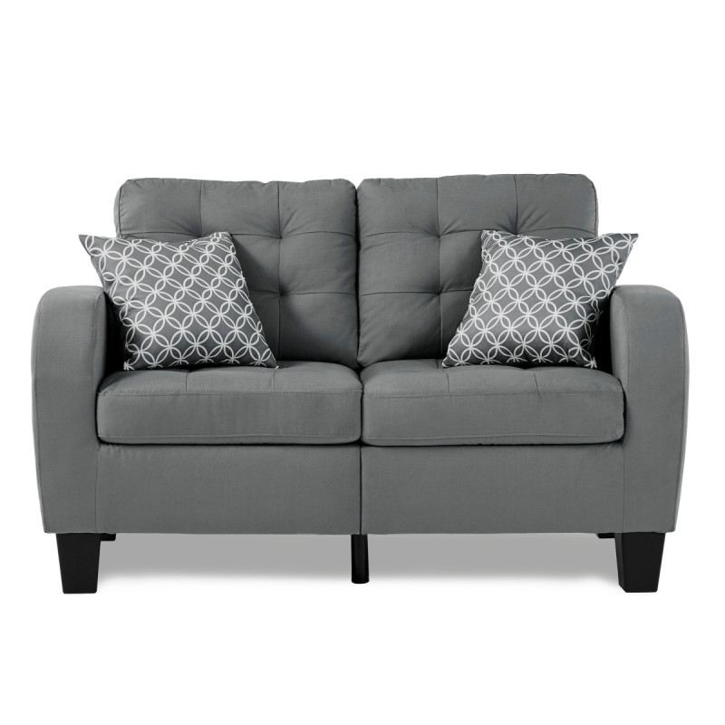 8202GRY-2 Love Seat