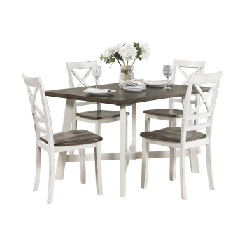 5777WH 5-Piece Pack Dinette Set