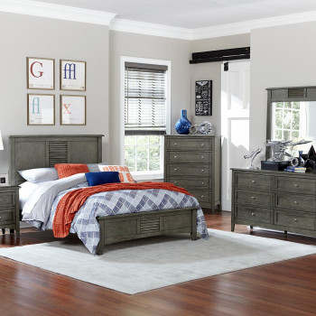 2046-1*4 4PC SETS Queen Bed + NS + D + M