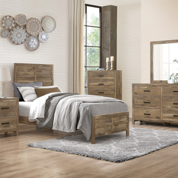 1910T-1*4 4PC SETS Twin Bed + NS + D + M