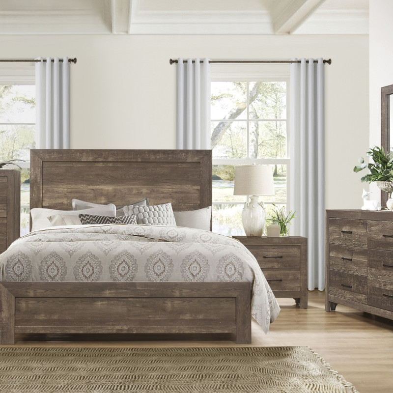 1534K-1EK*4 4PC SETS Eastern King Bed + NS + D + M