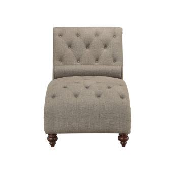 1162NBR-5 Chaise with Nailhead and Pillow