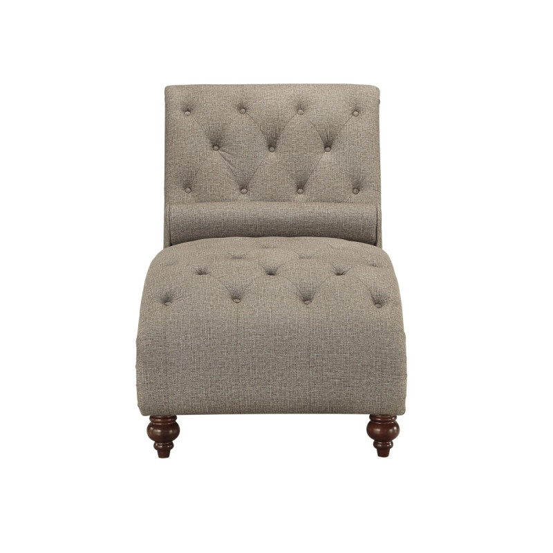 1162NBR-5 Chaise with Nailhead and Pillow