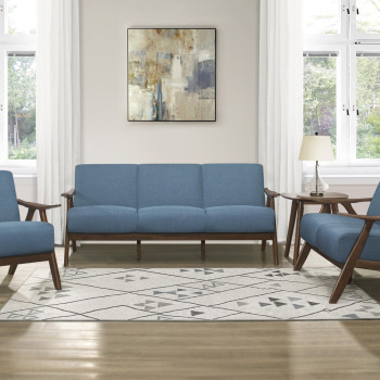 1138BU*3 3PC SETS Sofa + Love Seat + Accent Chair