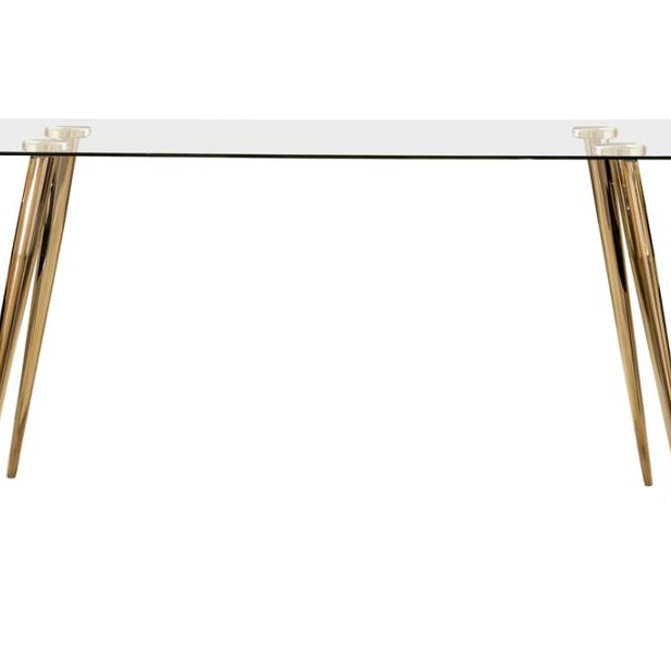 190621GLD DINING TABLE