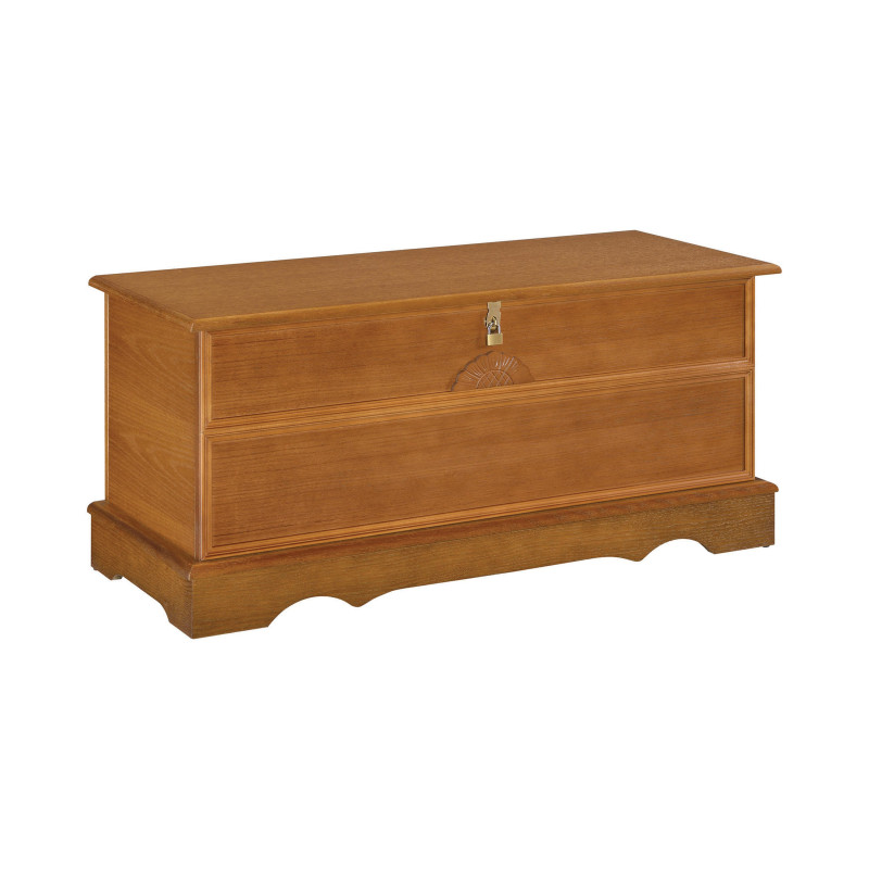 4695 Rectangular Cedar Chest Honey