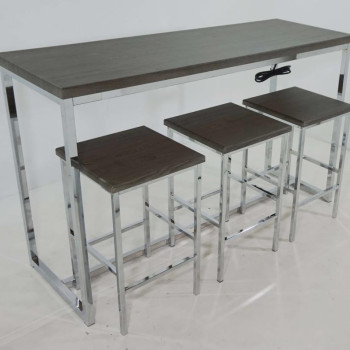 182255 4 PC COUNTER HT TABLE SET
