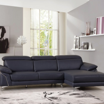 727 - Blue Sectional