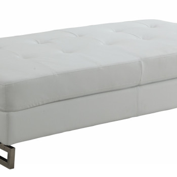 8136 - White Ottoman