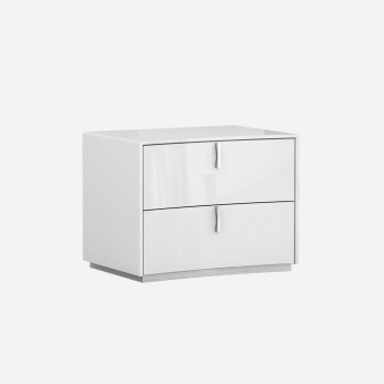 Bellagio - White Nightstand