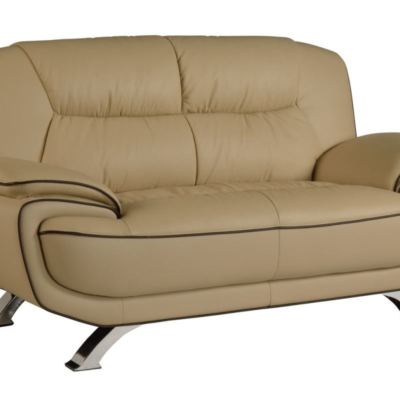 405 - Beige Loveseat