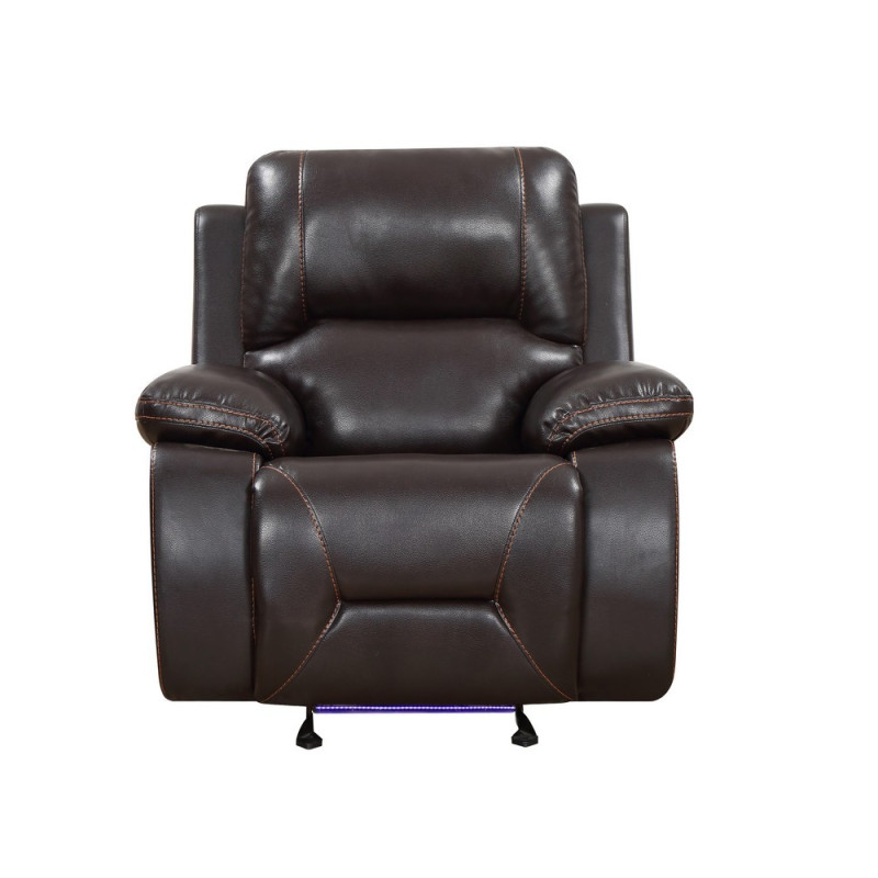 9422 - Brown Power Reclining Chair