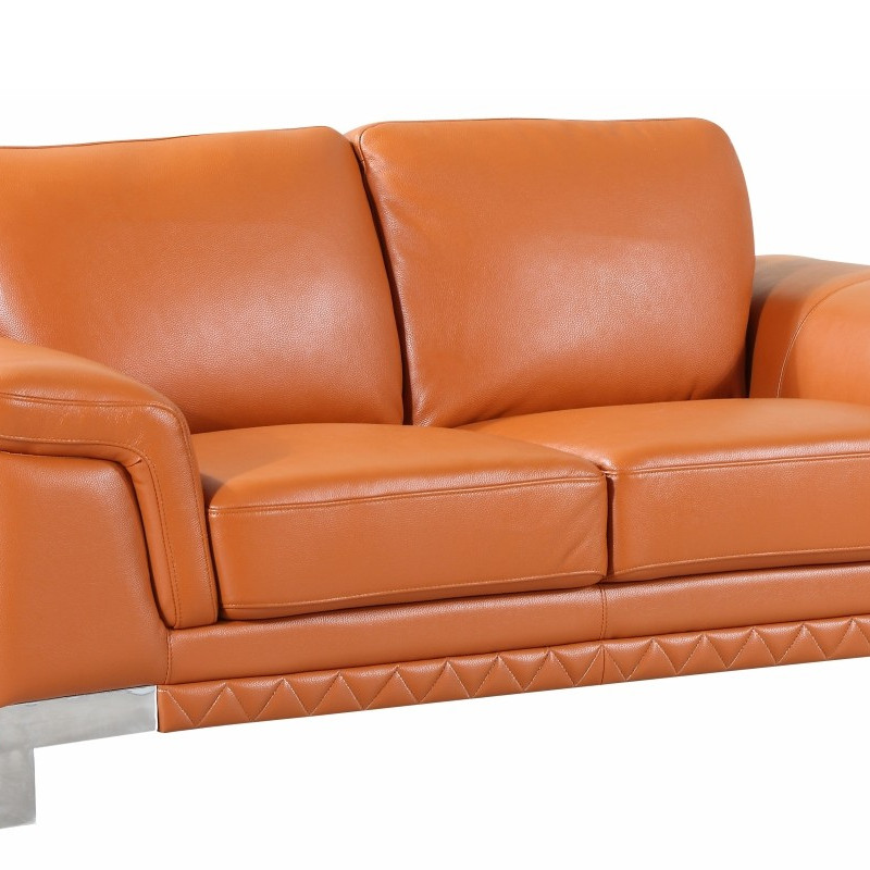 411 - Camel Loveseat