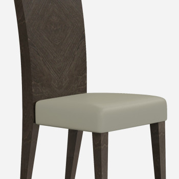 D845 - Gray Dining Chair