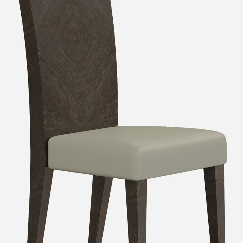 D845 - Gray Dining Chair