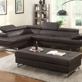 8136 - Brown Sectional LAF