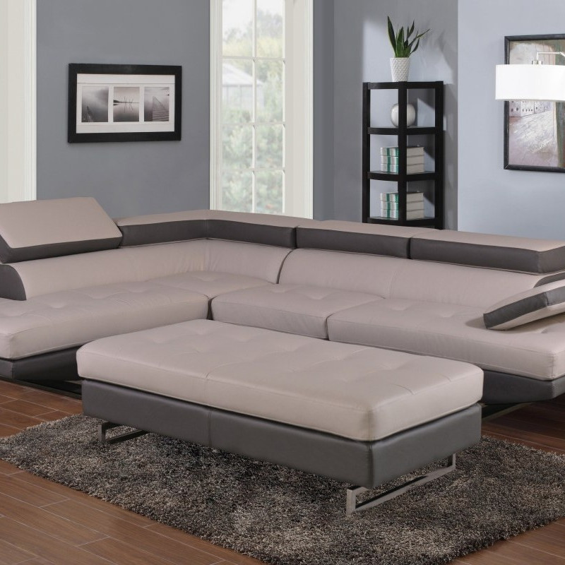 8136 - Two-Tone Sectional LAF