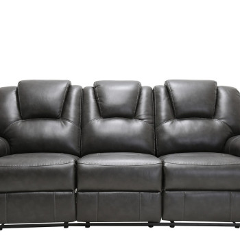 7993 - Gray Power Reclining Sofa